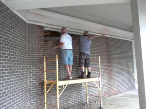 004 Preparing Wall to Come Down