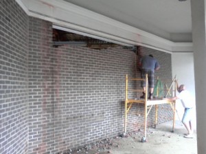 005 Clearing Bricks at Top